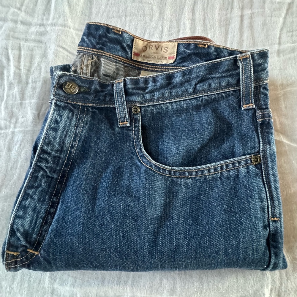 Orvis Men's Blue Jeans